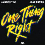 MARSHMELLO ONE THING RIGHT